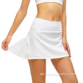 Frauen mit hoher Taille Golfshorts mit Tasche